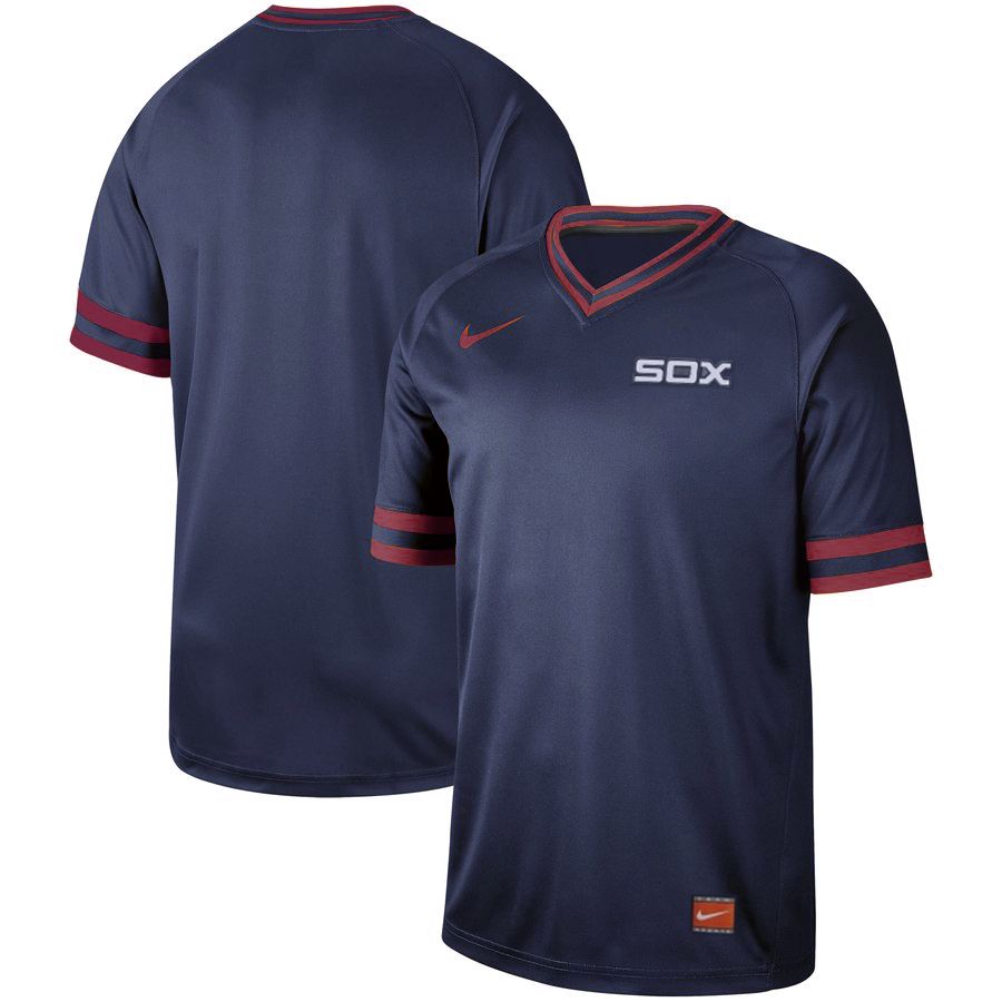 2019 Men MLB Chicago White Sox blank blue Nike Cooperstown Collection Jerseys->los angeles angels->MLB Jersey